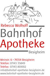 Logo der Bahnhof Apotheke Besigheim