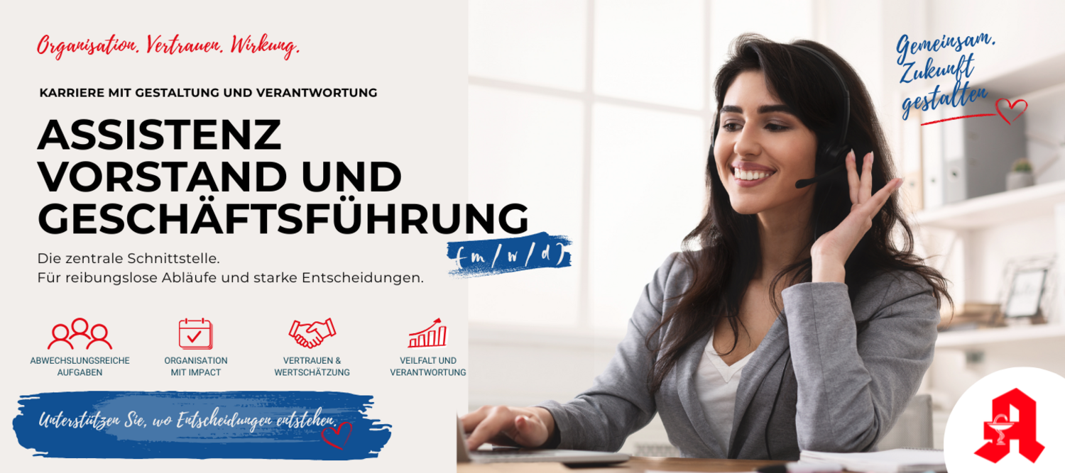 ASSISTENZ VORSTAND UND GESCHÄFTSFÜHRUNG