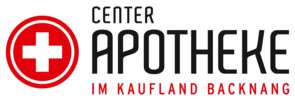 Logo der Center-Apotheke im Kaufland Backnang