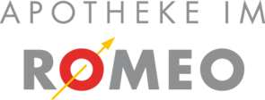 Logo der Apotheke im Romeo