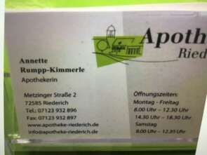 Logo der Apotheke Riederich