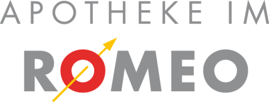 Logo der Apotheke im Romeo
