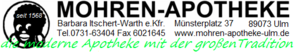Logo der Mohren-Apotheke