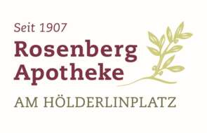 Logo der Rosenberg-Apotheke am Hölderlinplatz