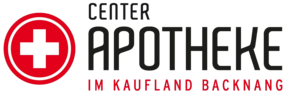 Logo der Center-Apotheke im Kaufland Backnang
