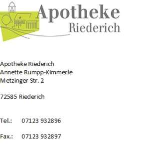 Logo der Apotheke Riederich