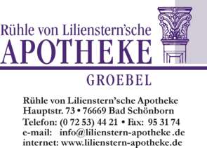 Logo der Rühle v. Lilienstern'sche-Apotheke