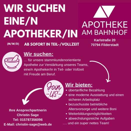 Logo der Apotheke am Bahnhof