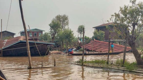 Erdbeben Myanmar Copyright action medeor+GIVE Myanmar