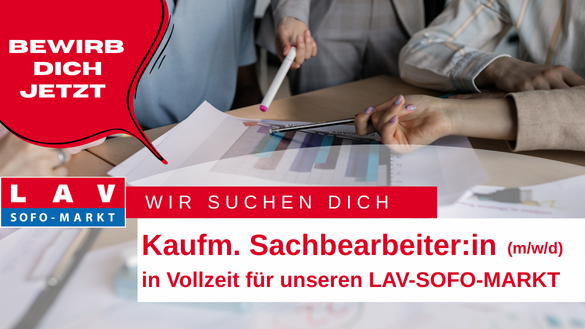 Stellenangebot LAV-SOFO-MARKT