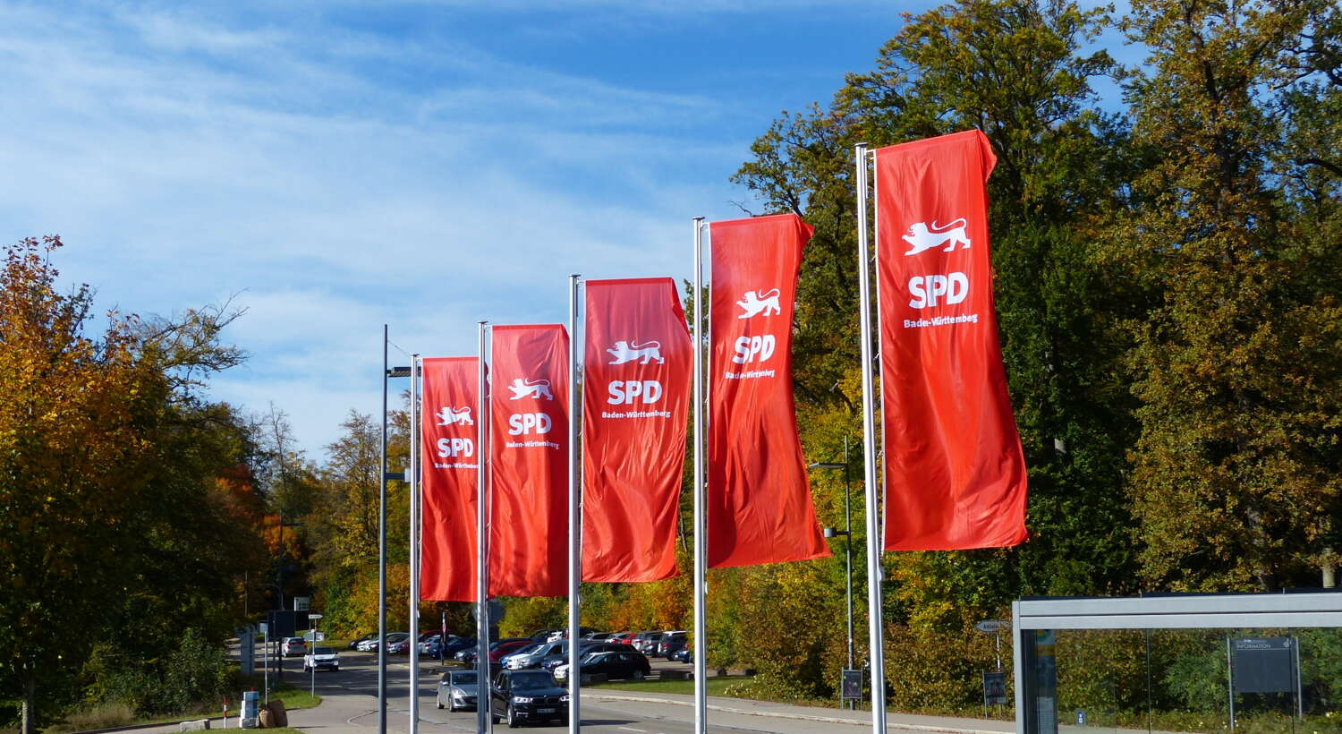 SPD Flaggen