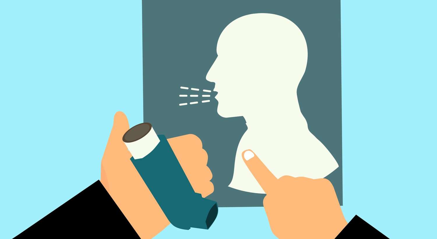 Asthma Spray Beratung pixabay